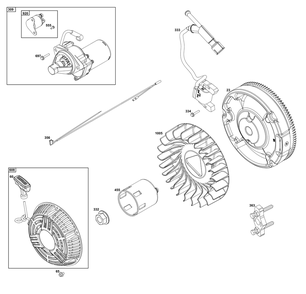 Part Location Diagram of 84004162 Briggs and Stratton ARMATURE, MAGNETO